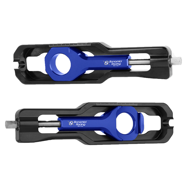 Bonamici Racing CHAD04 chain tensioner for Aprilia RSV4 in anodised aluminium