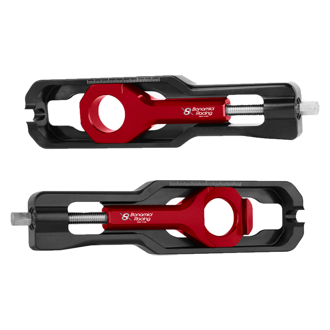 Bonamici Racing CHAD04 chain tensioner for Aprilia RSV4 in anodised aluminium