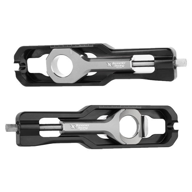 Bonamici Racing CHAD04 chain tensioner for Aprilia RSV4 in anodised aluminium