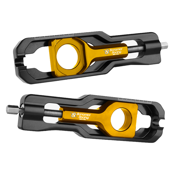 Bonamici Racing CHAD02 chain tensioner for Kawasaki ZX-10 R/RR 2016-2020 in anodised aluminium