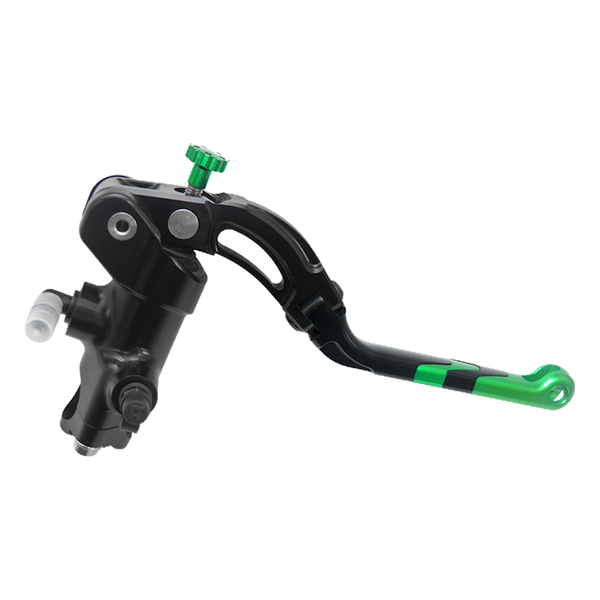 Accossato radial brake master cylinder CL056 with green lever