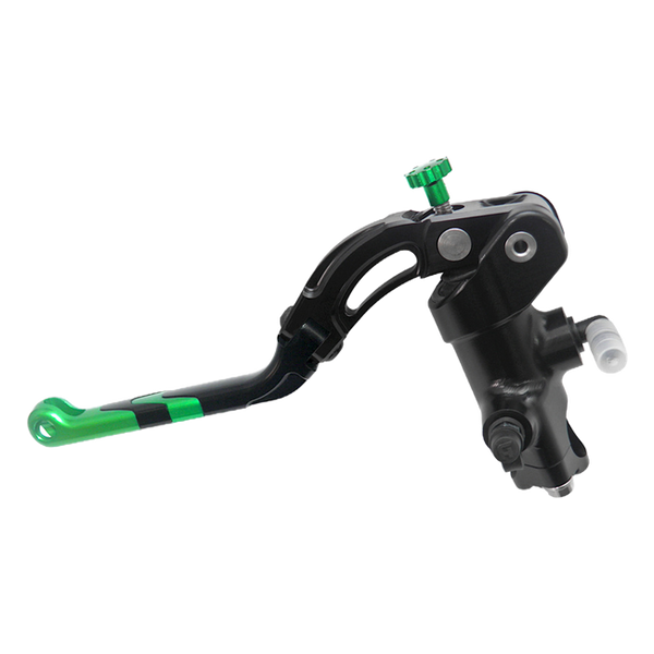 Accossato radial clutch master cylinder CL059 with green lever