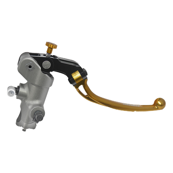 Accossato radial brake master cylinder CL080 with gold lever