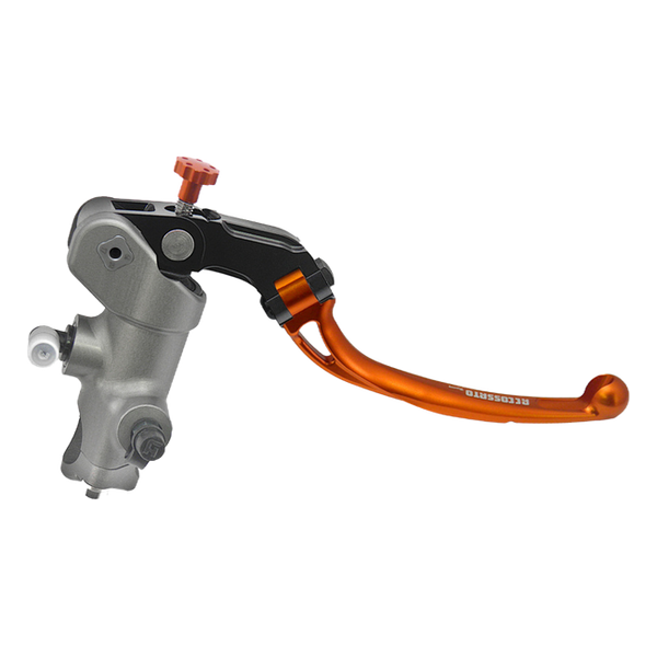 Accossato radial brake master cylinder CL080 with orange lever