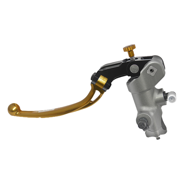 Accossato radial clutch master cylinder CL082 with gold lever