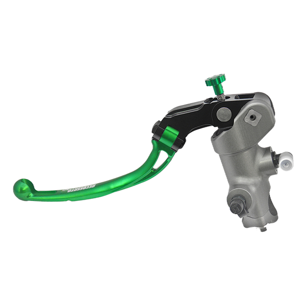 Accossato radial clutch master cylinder CL082 with green lever