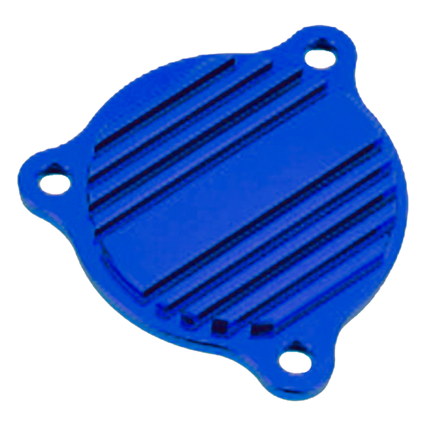 Accossato off-road oil pump cover COP01 for KTM 250SX-F, blue colour