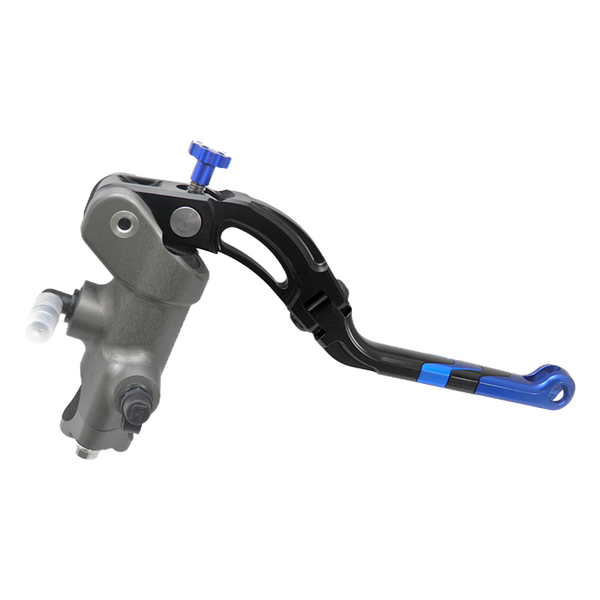 Accossato radial brake master cylinder CY001 with blue lever