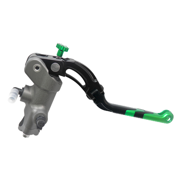 Accossato radial brake master cylinder CY001 with green lever