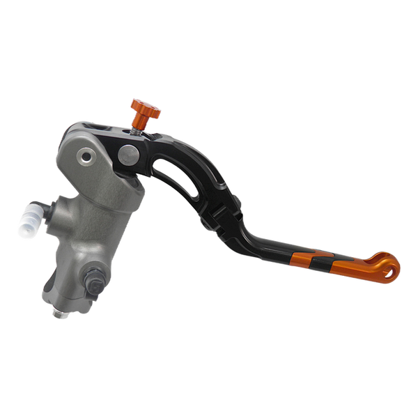 Accossato radial brake master cylinder CY002 with orange lever