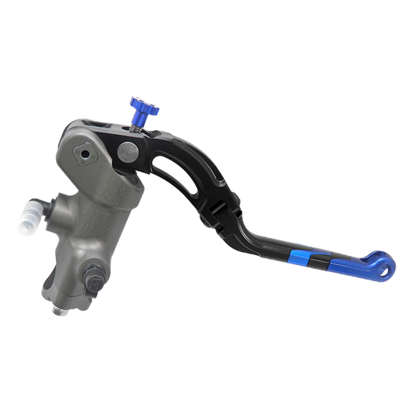 Accossato radial brake master cylinder CY004 with blue lever