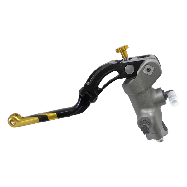 Accossato radial clutch master cylinder CY005 with gold lever
