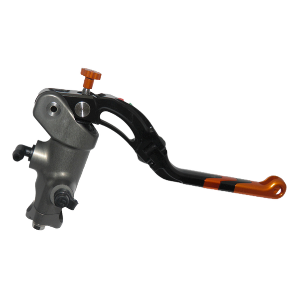 Accossato radial brake master cylinder CY006 with orange lever