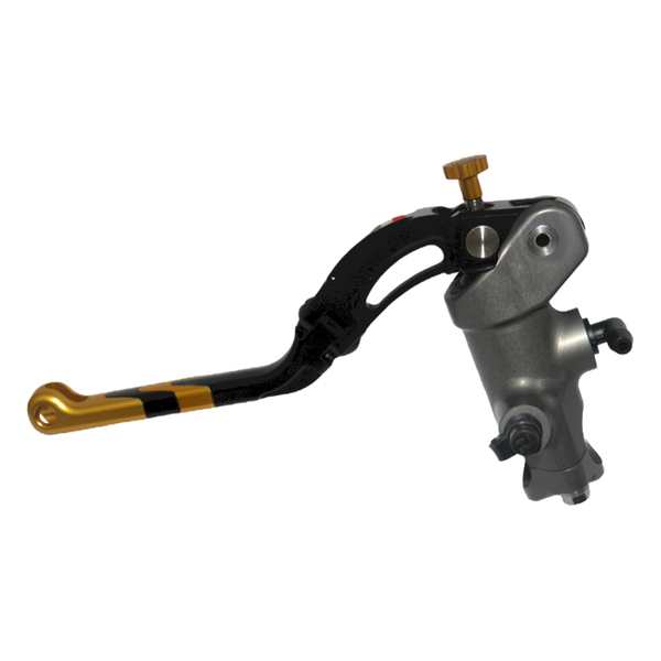 Accossato radial clutch master cylinder CY007 with gold lever