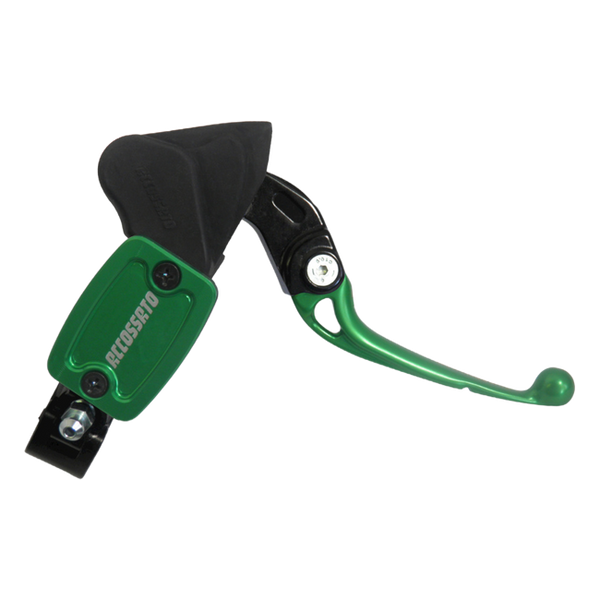 Accossato radial brake master cylinder CY010 with green lever