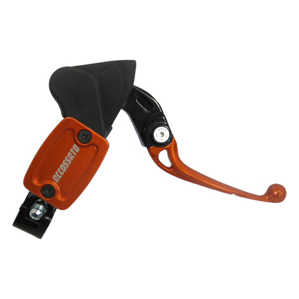 Accossato radial brake master cylinder CY010 with orange lever