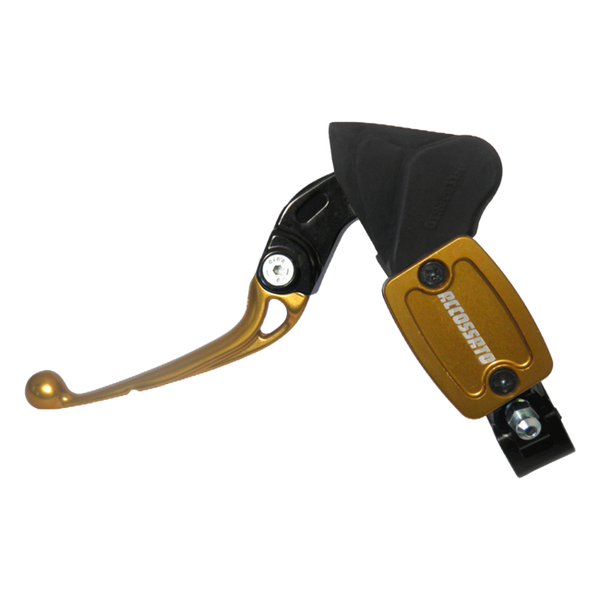 Accossato radial brake master cylinder CY013 with gold lever