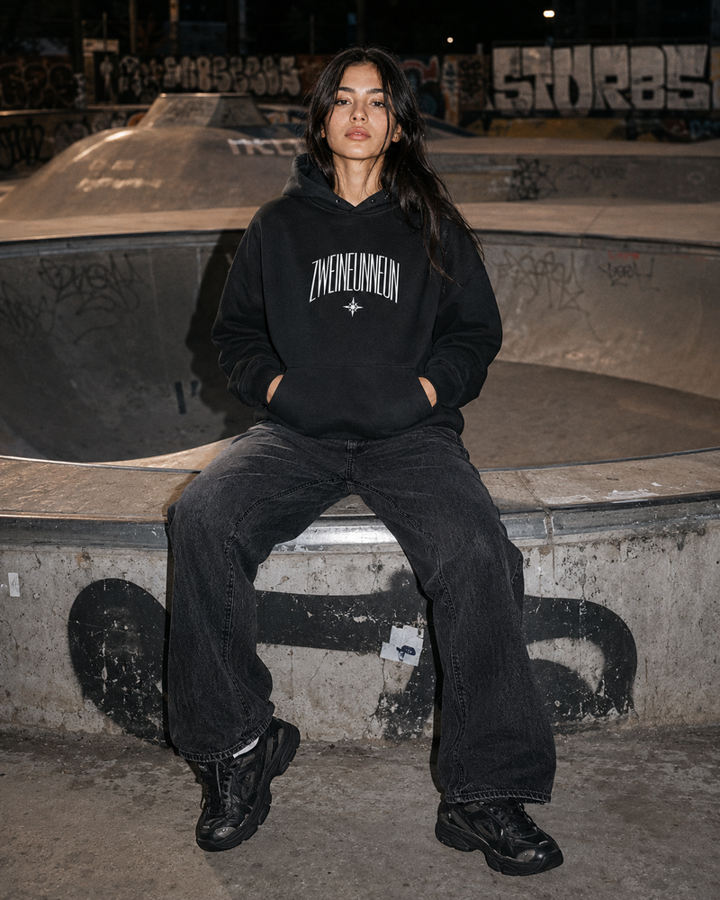 zweineunneun Calix Argentus Hoodie – lookbook