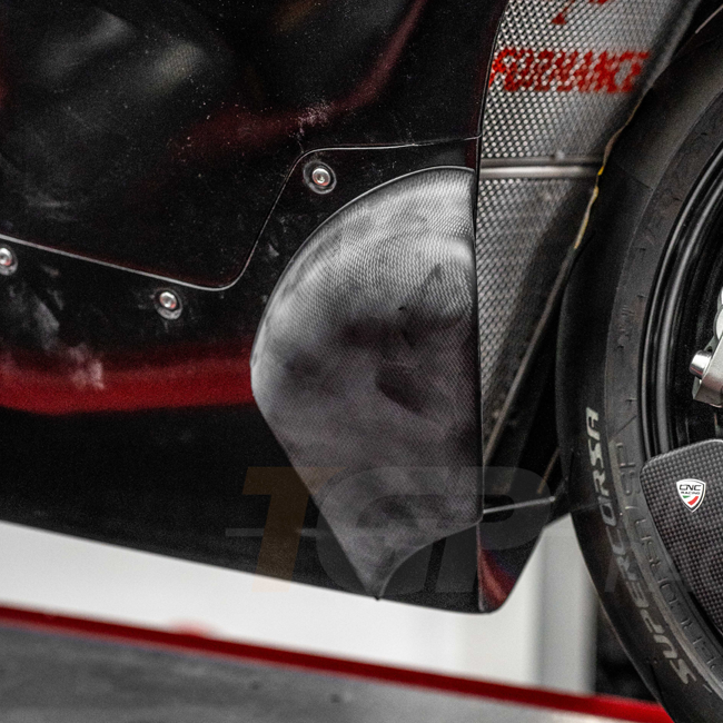 AP Carbon Line Lavatex corner sidepods set for Ducati Panigale V4/S/R 2025-2026