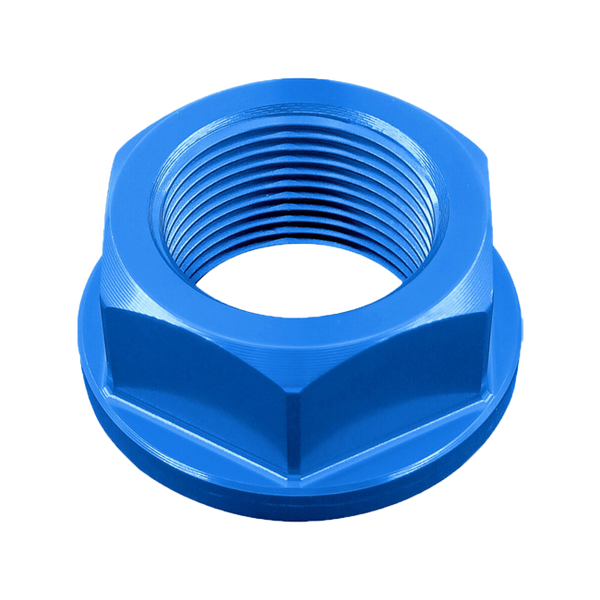 LighTech D003 rear wheel nut for Yamaha YZF-R6 anodised aluminium