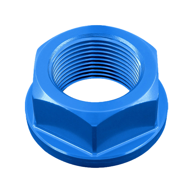 LighTech D003 rear wheel nut for Yamaha YZF-R6 anodised aluminium