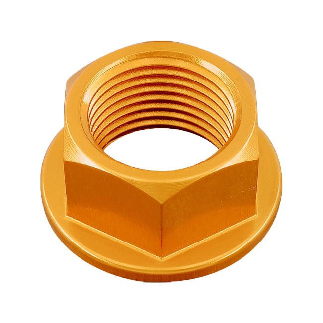 LighTech D004 rear wheel nut for Triumph Street Triple 765 in anodised aluminium
