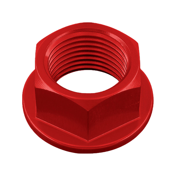 LighTech D004 rear wheel nut for Yamaha YZF-R7 anodised aluminium