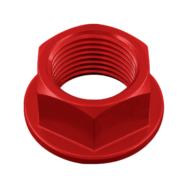 LighTech D004 rear wheel nut for Yamaha YZF-R7 anodised aluminium