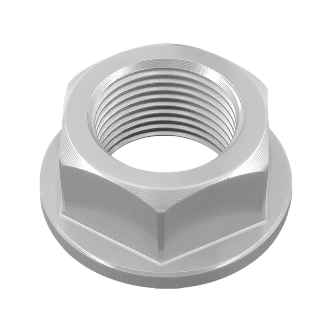 LighTech D010 swingarm axle nut for Suzuki GSX-R 600/750 – anodised Ergal 7075 aluminium