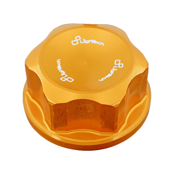 LighTech D014 steering head nut for Yamaha YZF-R6 — anodised aluminium