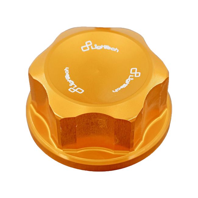 LighTech D014 steering head nut for Yamaha YZF-R6 — anodised aluminium