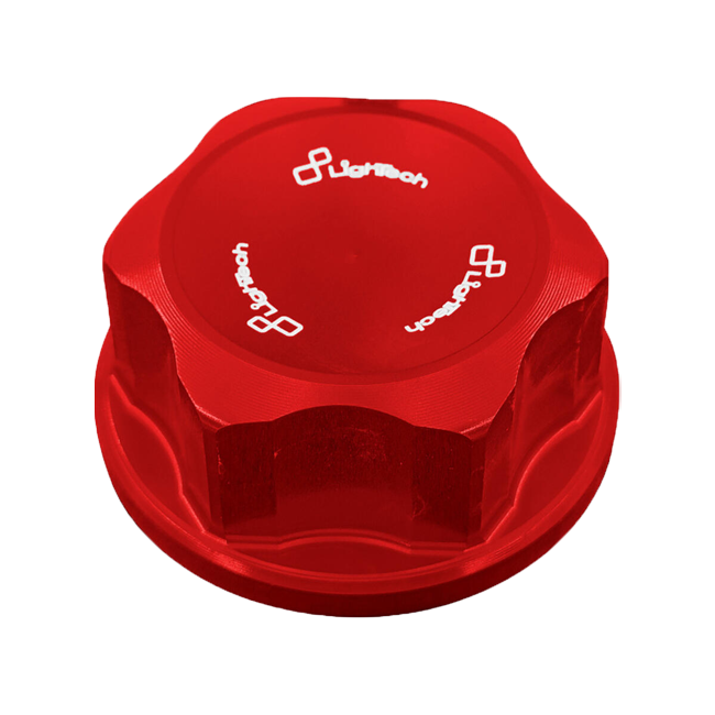 LighTech D014 steering head nut for Yamaha YZF-R6 — anodised aluminium