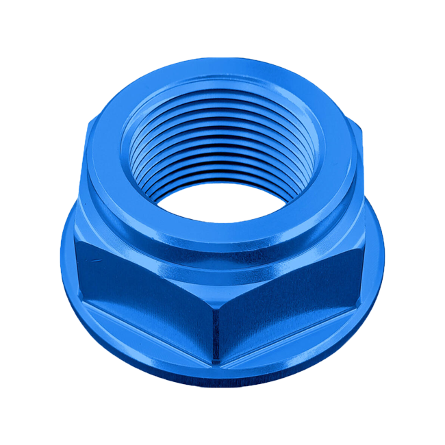 LighTech D018 rear wheel nut for Suzuki GSX-R 600/750 anodised aluminium