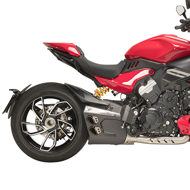 Termignoni Semi-Complete System Stainless steel / Titanium Ducati Diavel V4 (2023-2025) – D22209440ITI