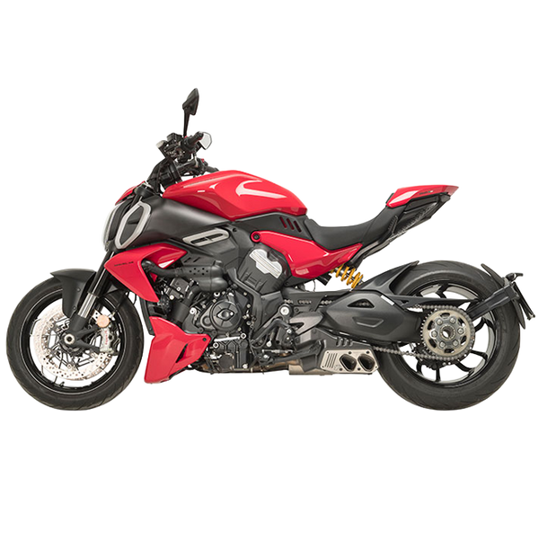 Termignoni Semi-Complete System Stainless steel / Titanium Ducati Diavel V4 (2023-2025) – D22209440ITI