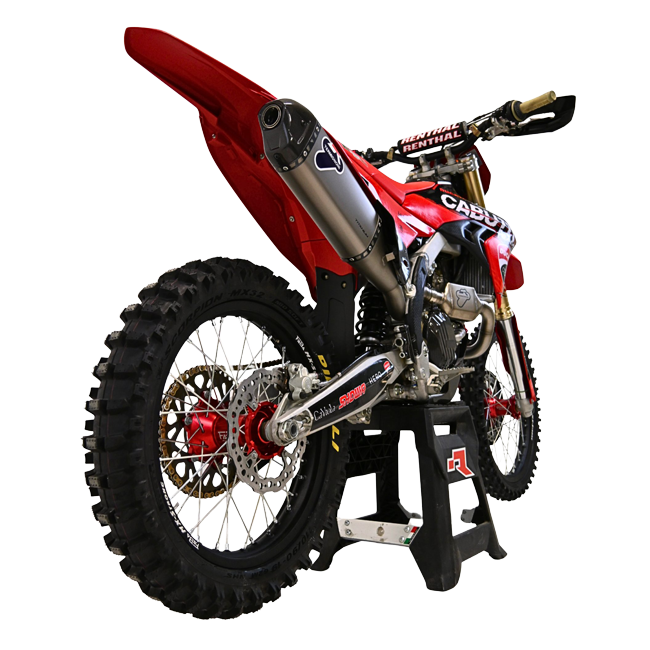 Termignoni Full Exhaust System Stainless steel / Titanium Ducati Desmo450 MX (2025-2026) – D24309400ITC
