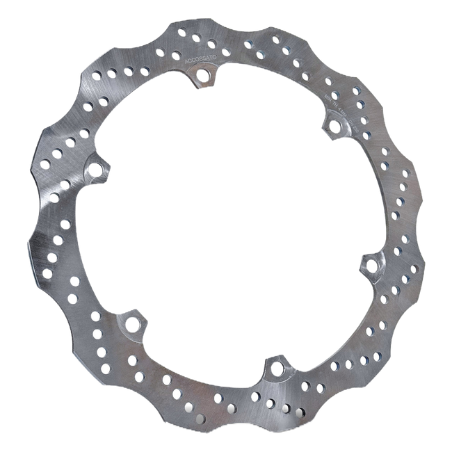Accossato floating front brake disc DK230 with black carrier for Honda CB650F (2014-2018)
