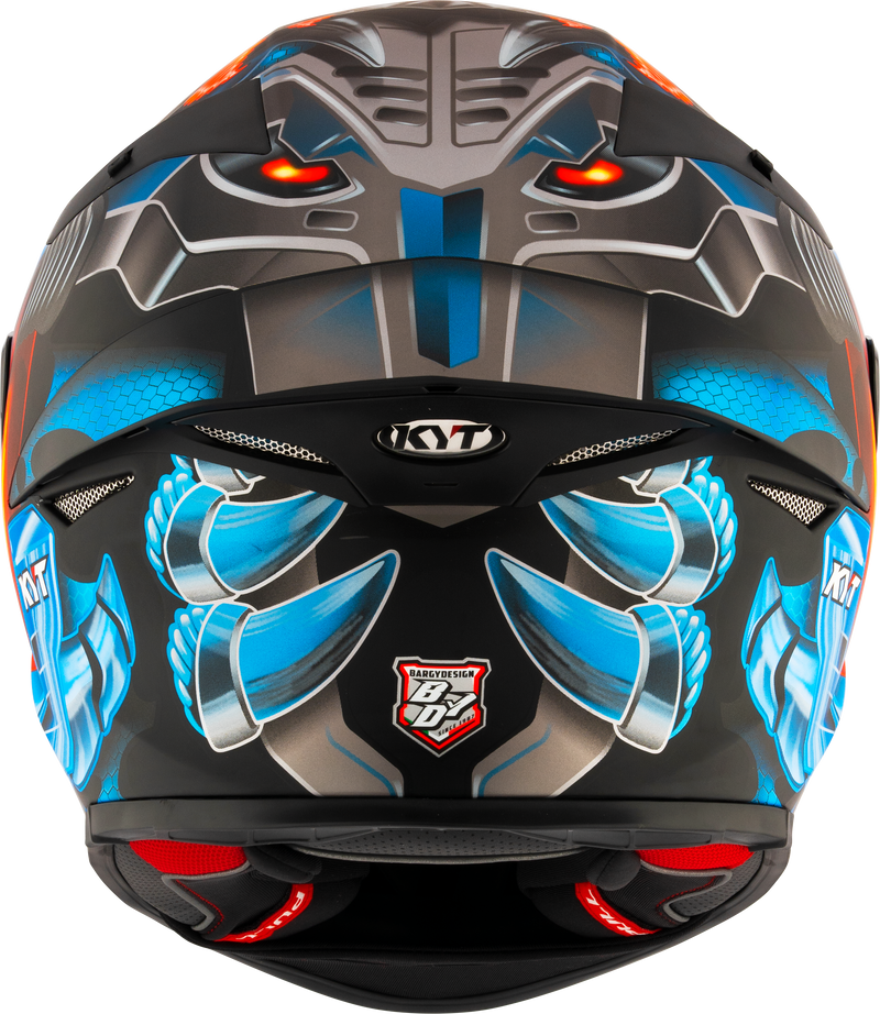KYT TT-Revo full-face helmet in Magnet Matte finish, ECE 22.06 approved