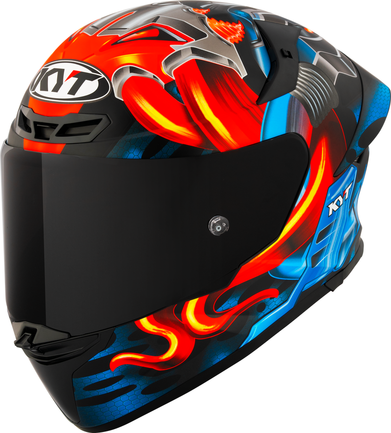 KYT TT-Revo full-face helmet in Magnet Matte finish, ECE 22.06 approved