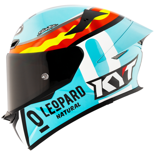 KYT TT-Revo Helmet Leopard Racing Replica Spain Y6TR0018