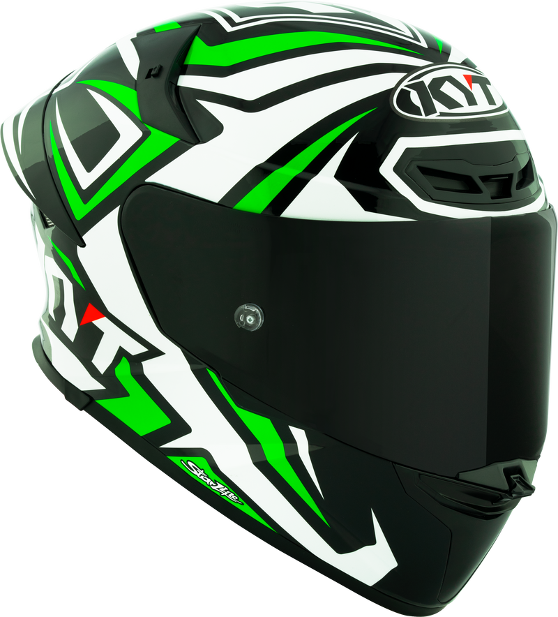 KYT TT-Revo full-face helmet in Alex Lowes Replica 2024 livery