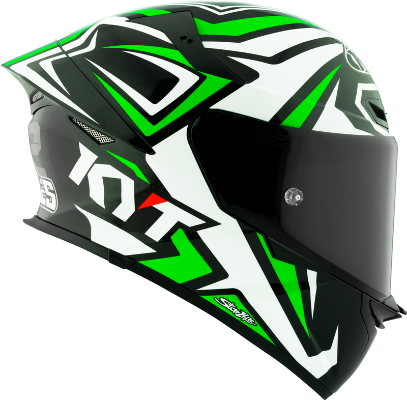 KYT TT-Revo full-face helmet in Alex Lowes Replica 2024 livery