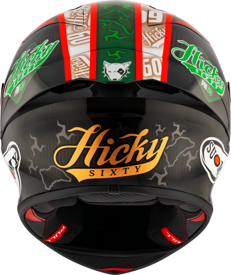 Suomy S1-XR GP Peter Hickman Replica 2024 full-face racing helmet gloss finish