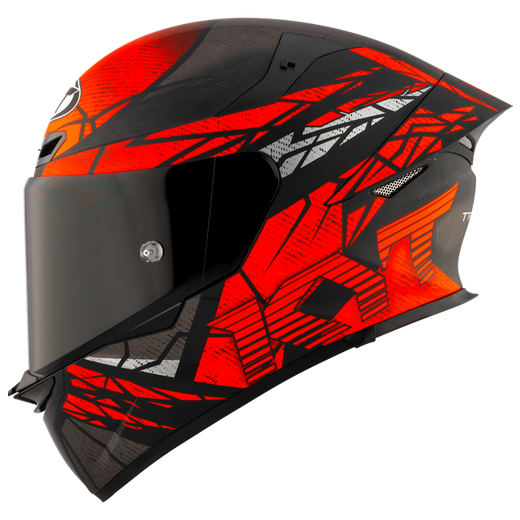 KYT TT-Revo Full-Face Helmet Combustion Red Matte – ECE 22.06 Certified (Y6TR0038)