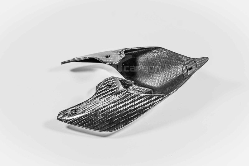 AP Carbon Line 400g twill carbon tail fairing for Ducati Panigale V4/S/R 2018–2024