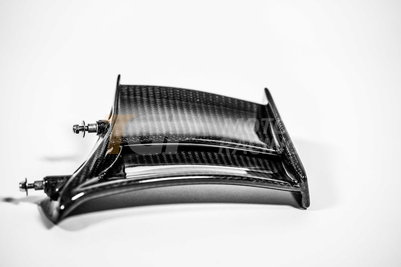 AP Carbon Line 200g carbon winglets for Ducati Panigale V4 R 2026, clear-lacquered finish, pair