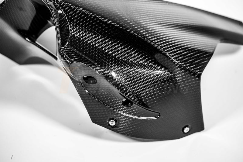 AP Carbon Line 200g carbon front fairing mask for Ducati Panigale V4 R 2026