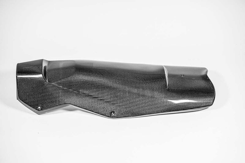 AP Carbon Line 200g twill carbon front splitter for Aprilia RSV4 RR 1100 Factory 2021-2026
