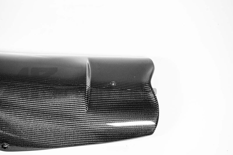 AP Carbon Line 200g twill carbon front splitter for Aprilia RSV4 RR 1100 Factory 2021-2026