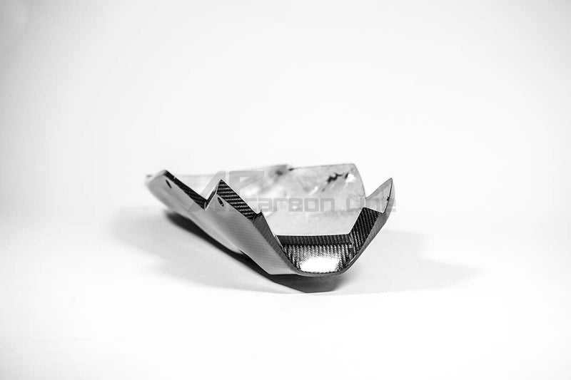 AP Carbon Line 200g twill carbon front splitter for Aprilia RSV4 RR 1100 Factory 2021-2026